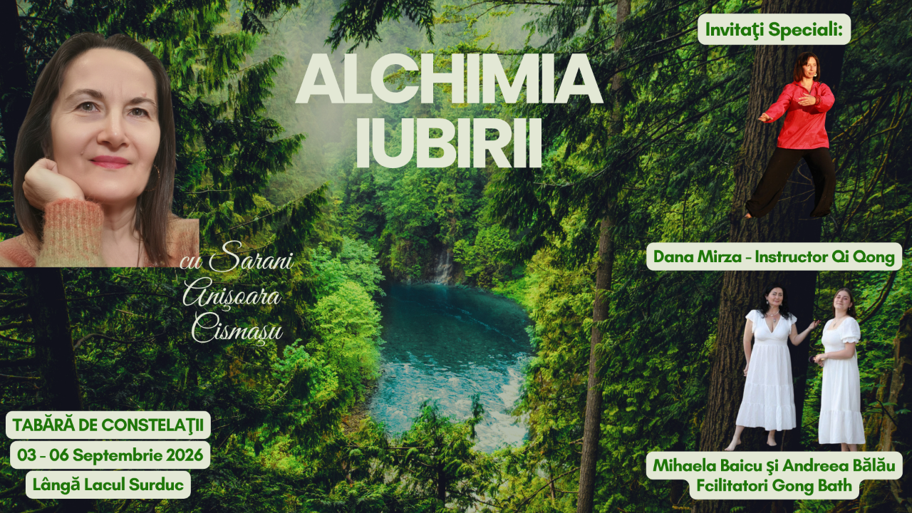 Alchimia Iubirii: Tabără de Constelații, Qigong și Gong Bath